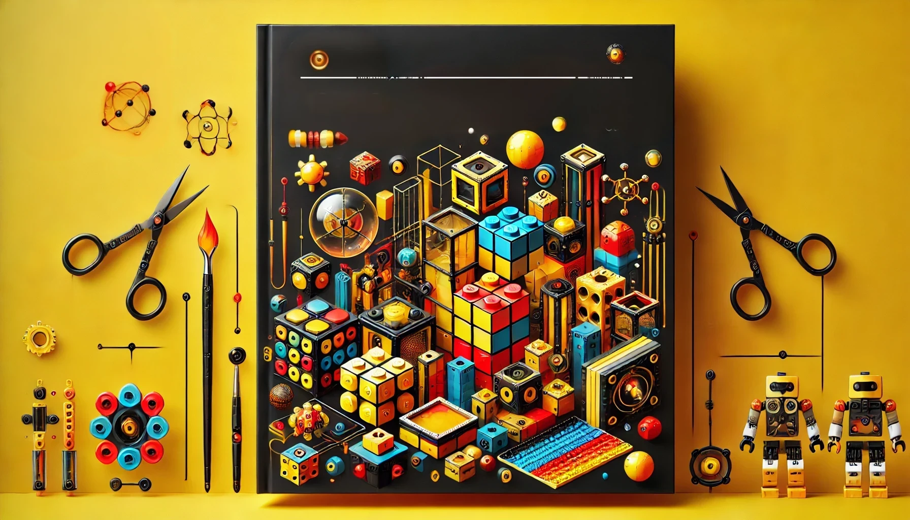 Pre-packaged building blocks kits for creative and educational builds