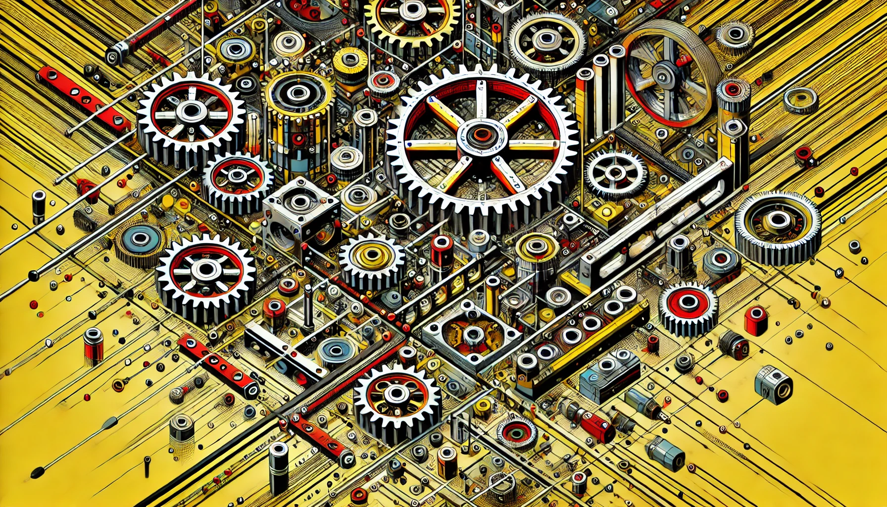 Specialized mechanical components for building